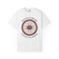 Bicycle Wheel Shirt Sports Cycling Gift Women Line Art Tee Bike T-Shirt Athlete Enthusiast Illustration Graphic Cycling Graphic Vintage
