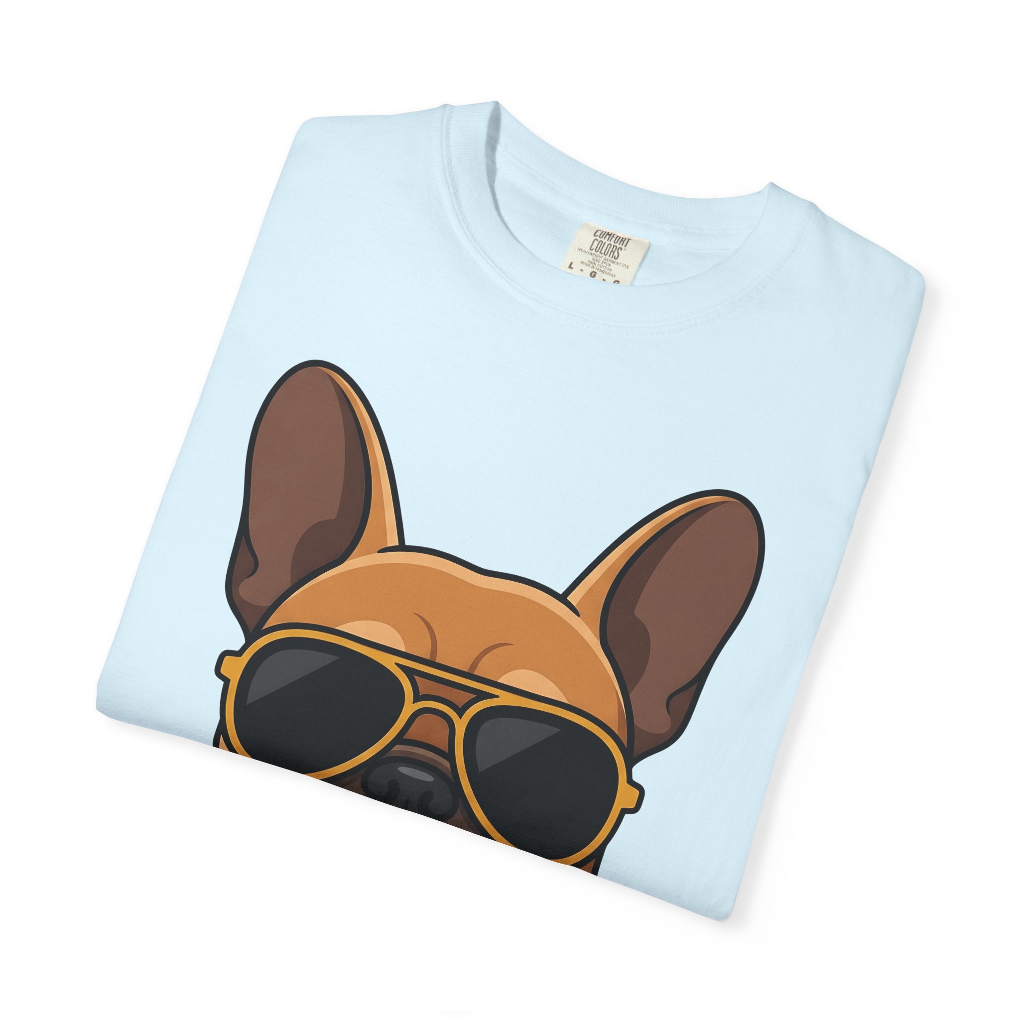 French Bulldog Shirt Animals Puppy Gift Women Comic Tee Bulldog T-Shirt Pet Fan Cartoon Tshirt Puppy Graphic Minimalist Shades Tshirt