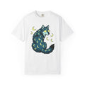 Wolf Drawing Shirt St Valentines Day Nature Gift Women Line Art Tee Wolf T-Shirt Valentine Fan Linework Tshirt Wildlife Graphic Classic