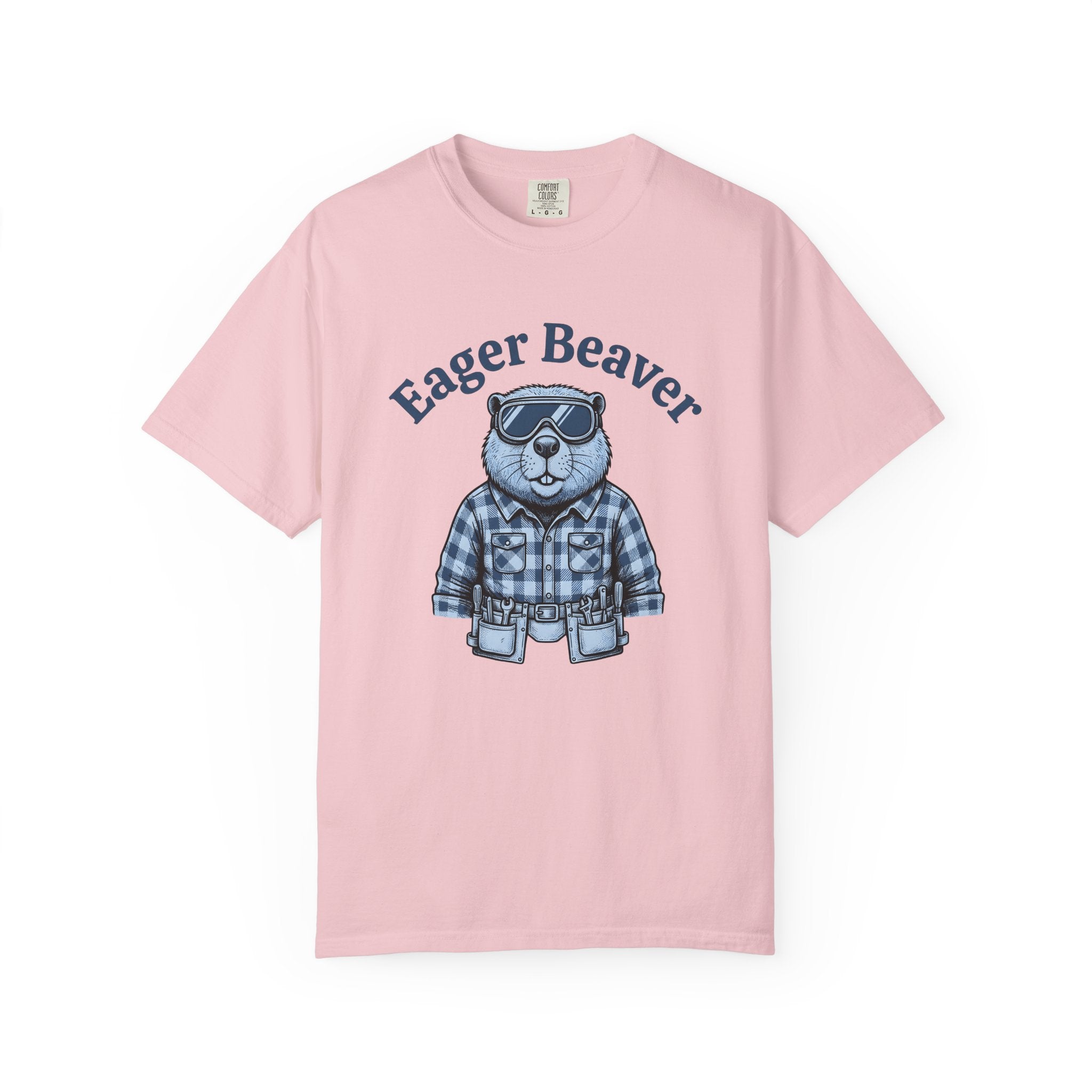 Beaver Mascot Shirt Animal Clothing Gift Women Comic Tee Beaver T-Shirt Wildlife Fan Cartoon Tshirt Fashion Graphic Retro Utility Belt