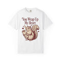 Winged Squirrel Shirt Valentine's Day Animal Gift Women Vintage Tee Flying Squirrel T-Shirt Valentine Fan Retro Tshirt Animal Graphic Hand