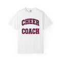 Letterman Lettering Shirt Cheer Coach Squad Gift Women Heavy Tee Monogram T-Shirt Coach Fan Vintage Tshirt Team Graphic Classic Cheer Team