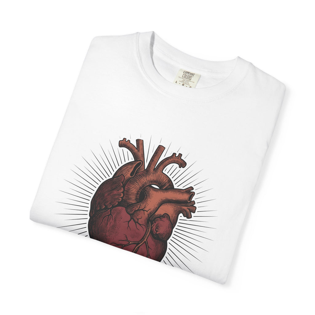 Anatomical Heart Shirt Anatomy Medical Gift Women Tattoo Tee Heart T-Shirt Anatomy Enthusiast Cardiac Tshirt Medical Graphic Vintage