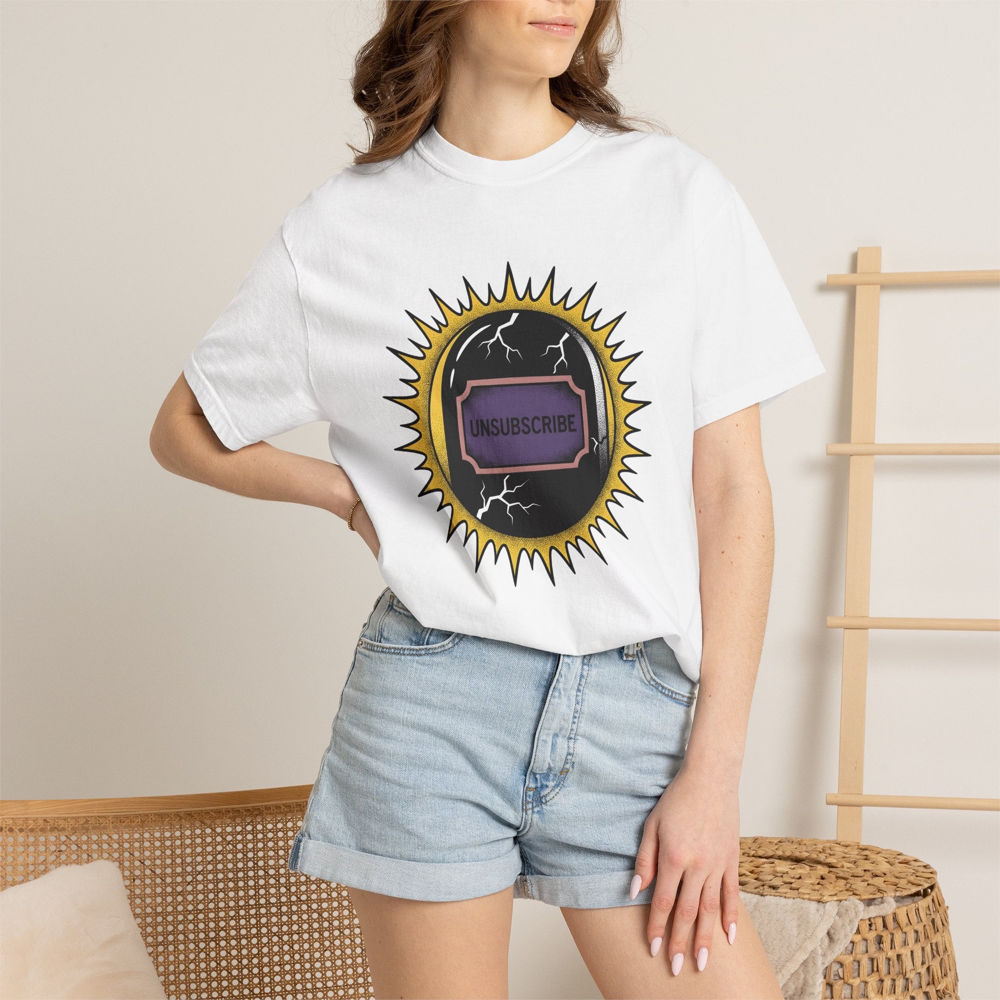 Cracked Orb Shirt Cottagecore Gothic Gift Women Bold Graphic Tee Globe T-Shirt Home Decor Fan Abstract Tshirt Dark Graphic Retro Sunburst