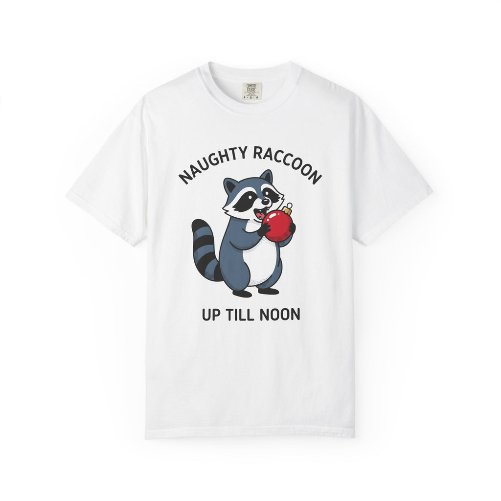 Raccoon Illustration Shirt Funny Wildlife Gift Women Comic Tee Trash Panda T-Shirt Humor Fan Cartoon Tshirt Animal Graphic Cute Decoration