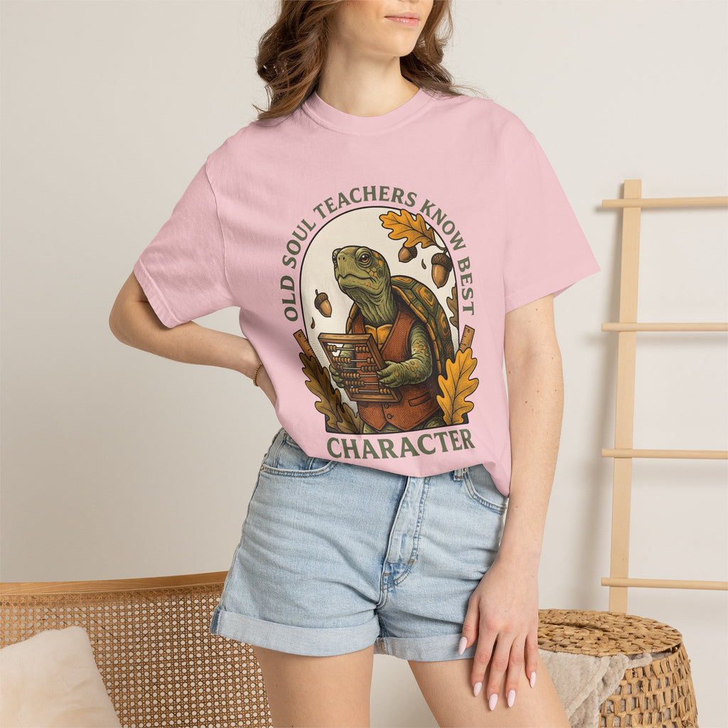 Turtle Mentor Shirt Teachers Creatures Gift Women Old School Tee Tormentor T-Shirt Educator Enthusiast Retro Tshirt Animal Graphic Cartoon