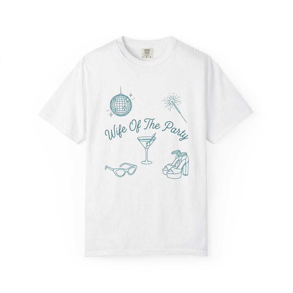 Beverage Glass Shirt Party Reception Gift Women Cartoon Tee Glassware T-Shirt Partygoer Fan Tumbler Tshirt Wedding Graphic Doodle Party Ball