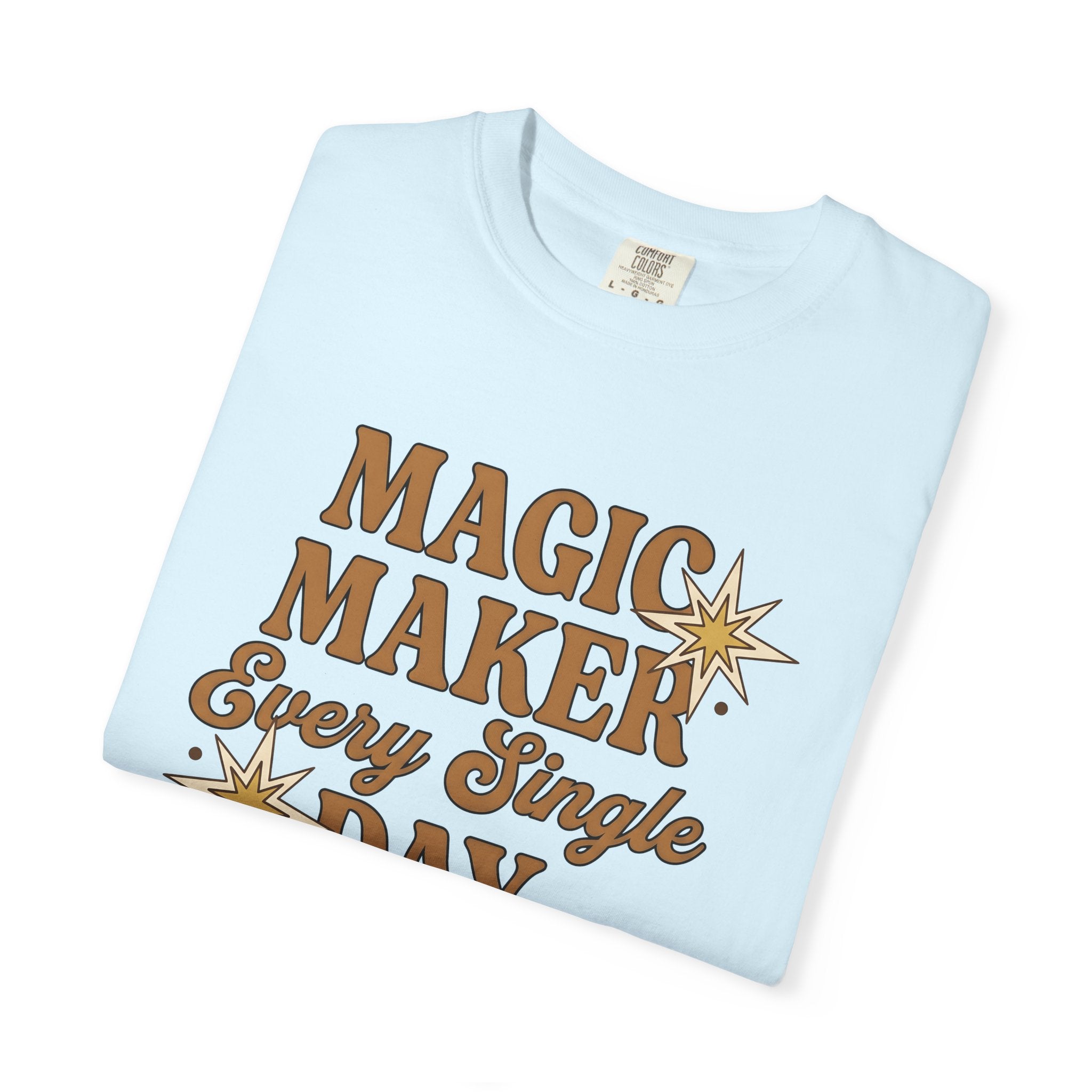 Star Shape Shirt Moms Positivity Gift Women Cartoon Tee Star T-Shirt Motherhood Enthusiast Comic Tshirt Optimistic Graphic Line Art Twinkles