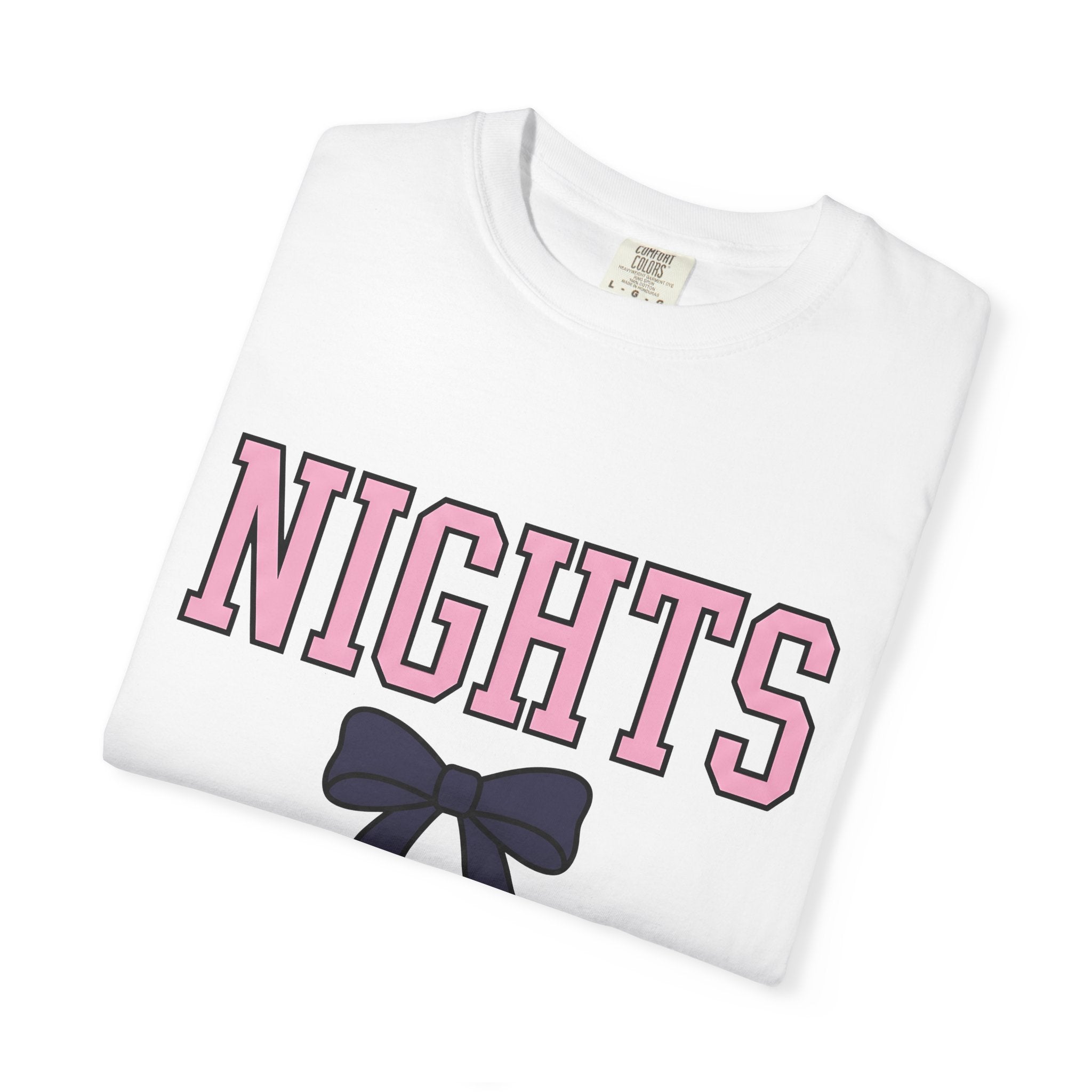 Bow Graphic Shirt Nurses Aesthetic Gift Women Bold Tee Ribbon T-Shirt Nurse Enthusiast Graphic Tshirt Visual Design Minimal Pastel Tshirt