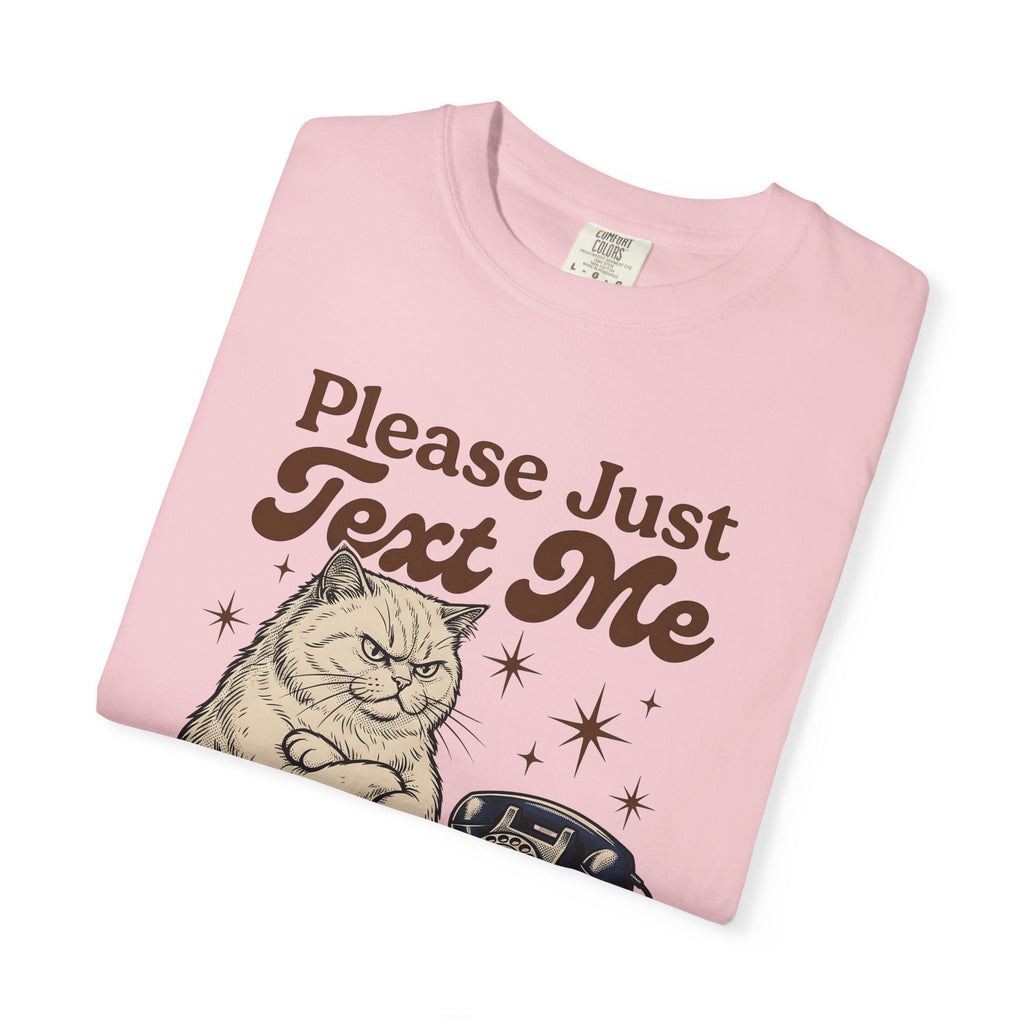 Sour Cat Shirt Cat Joke Gift Women Retro Tee Kitty T-Shirt Cat Fan Fifties Tshirt Pun Graphic Classic Old Telephone Tshirt
