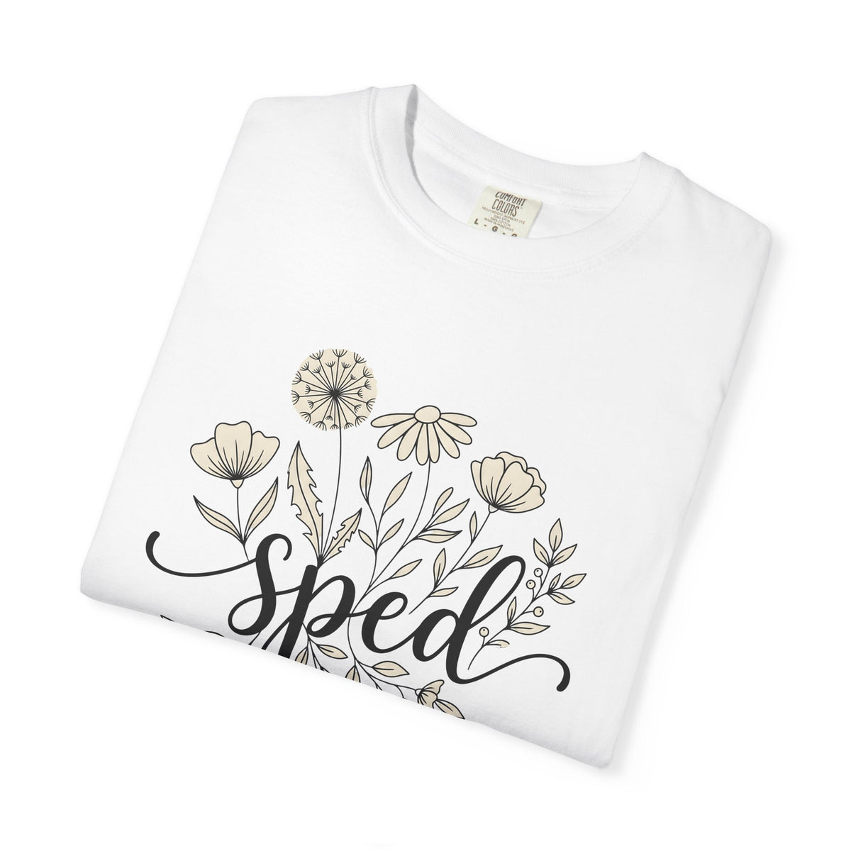 Field Flower Arrangement Shirt Teachers Petals Unisex Gift Retro Tee Floral