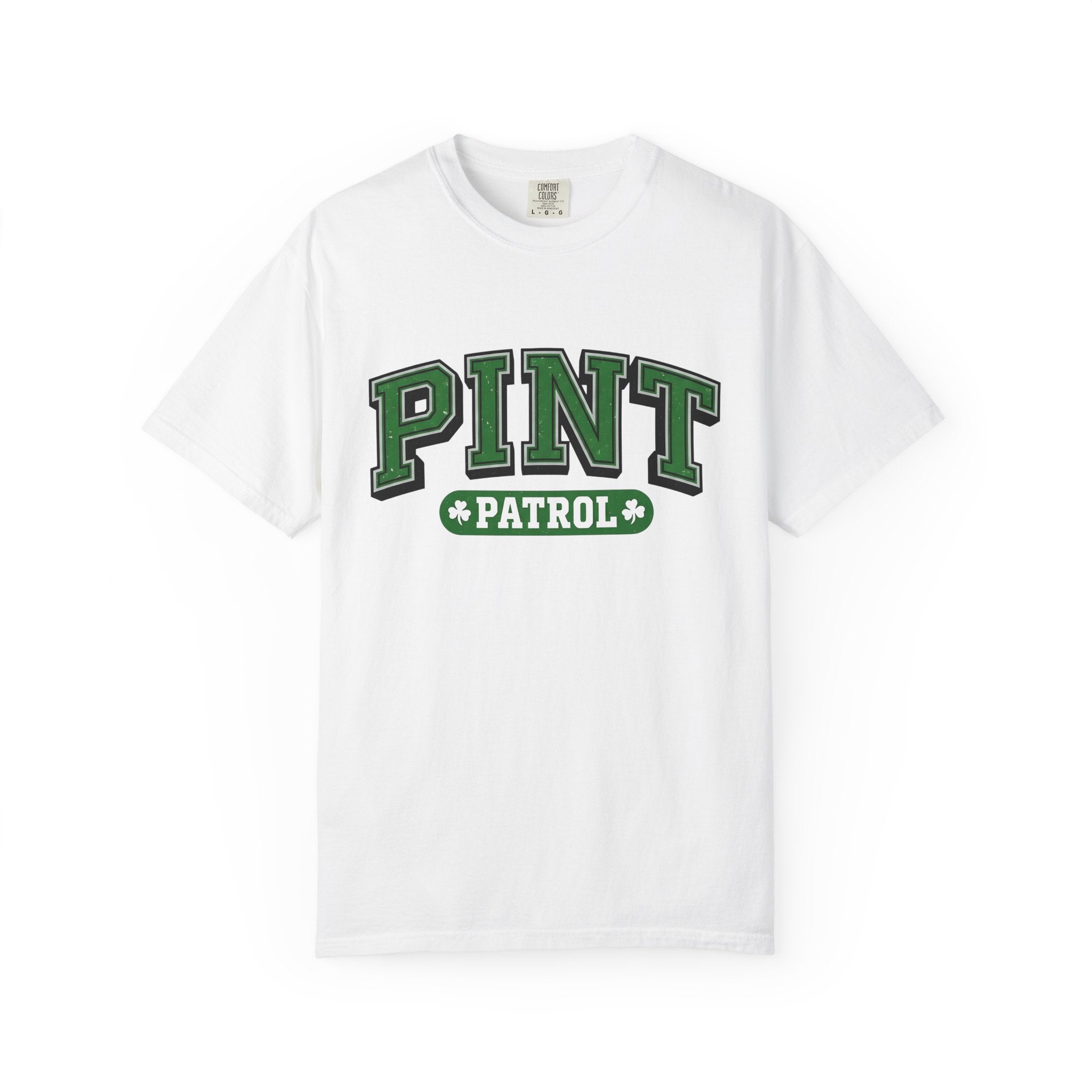 Pub Glass Saying Shirt St Patrick's Day Alcohol Gift Women Varsity Tee Pint Glass T-Shirt Irish Fan Retro Tshirt Drinking Graphic Vintage