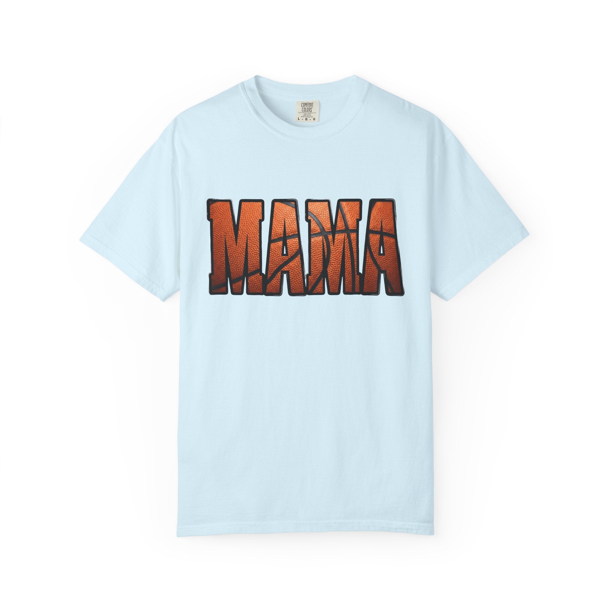 Basketball Texture Letters Shirt Moms Basketball Gift Women Bold Tee Basketball T-Shirt Mom Fan Typography Tshirt Basketball Graphic Vintage