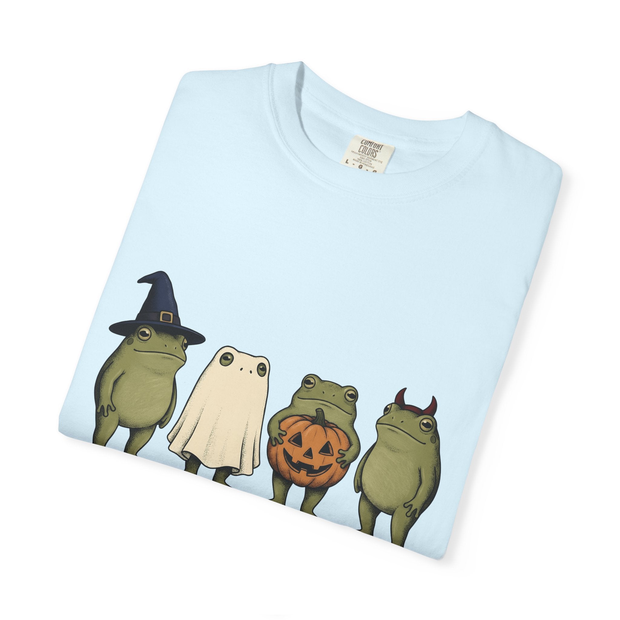 Frog Costumes Shirt Halloween Animal Gift Women Cartoon Tee Toad T-Shirt Halloween Fan Comic Tshirt Creature Graphic Vintage Pumpkin Tshirt