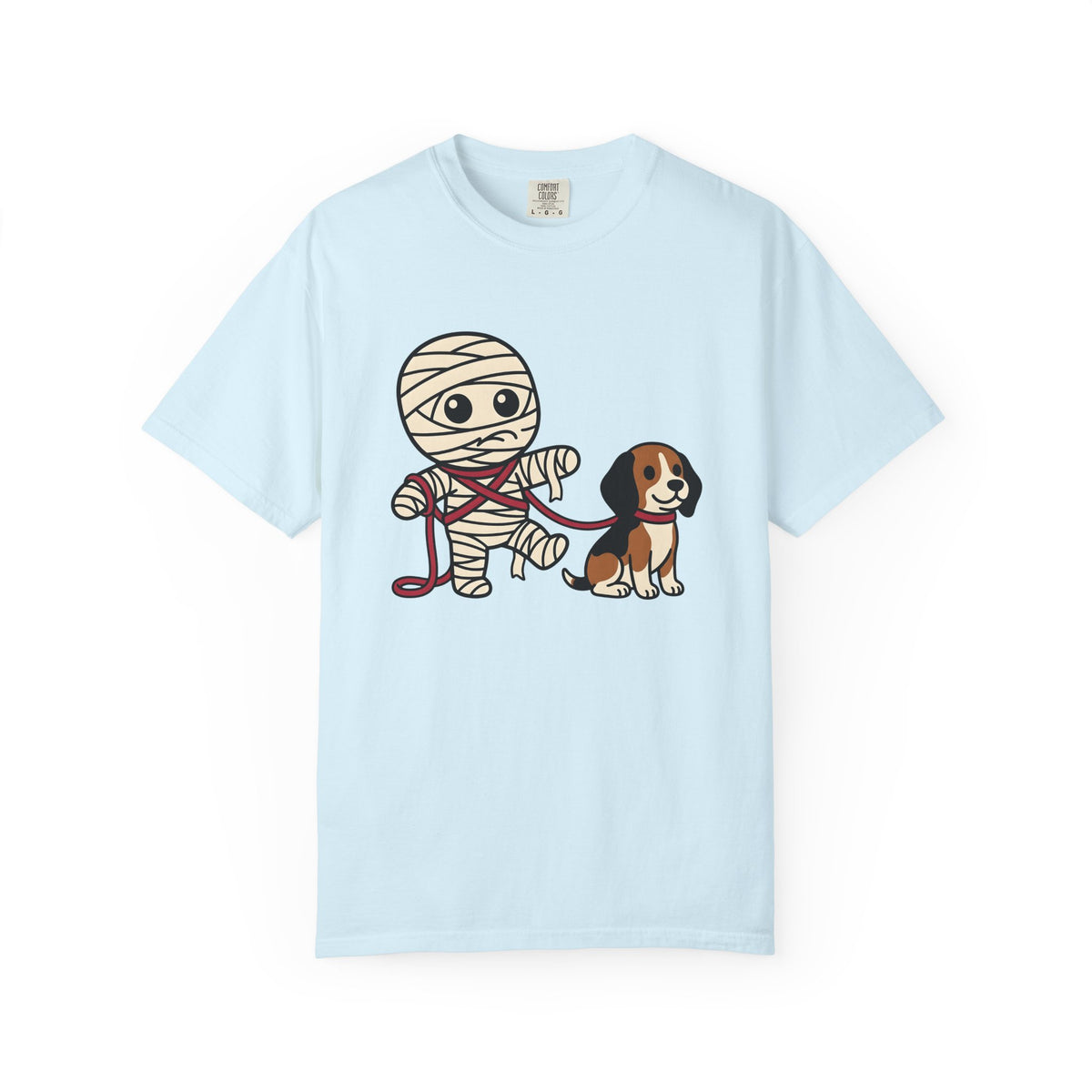 Wrapped Dog Shirt Dog Spooky Unisex Gift Adorable Tee Puppy T-Shirt Dog Fan