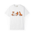 Shiba Inu Dogs Shirt Dog Fauna Gift Women Line Art Tee Shiba Inu T-Shirt Dog Fan Drawing Graphic Tshirt Doodle Fun Pose Tshirt