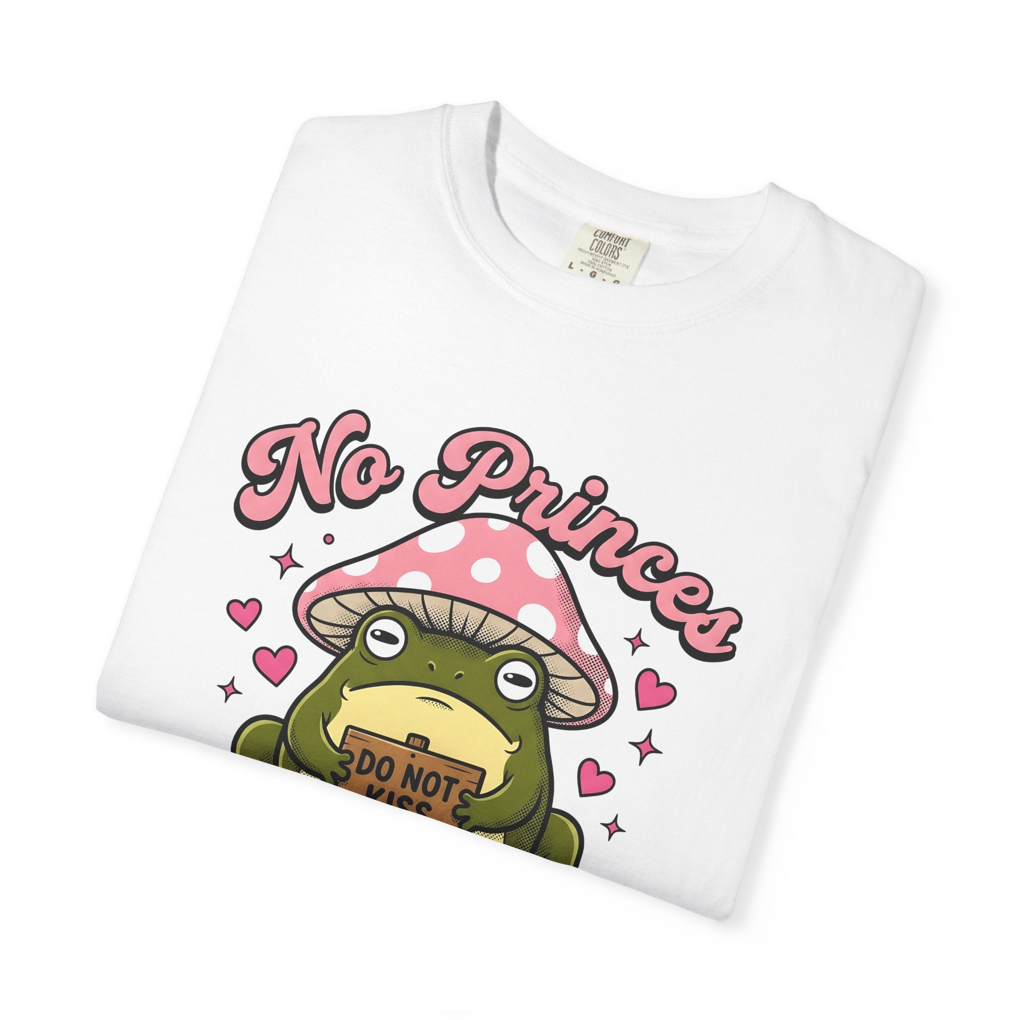 Amphibian Mushroom Shirt Valentines Day Pets Gift Women Line Art Tee Toadstool T-Shirt Valentine Fan Fungus Tshirt Animal Graphic Old School