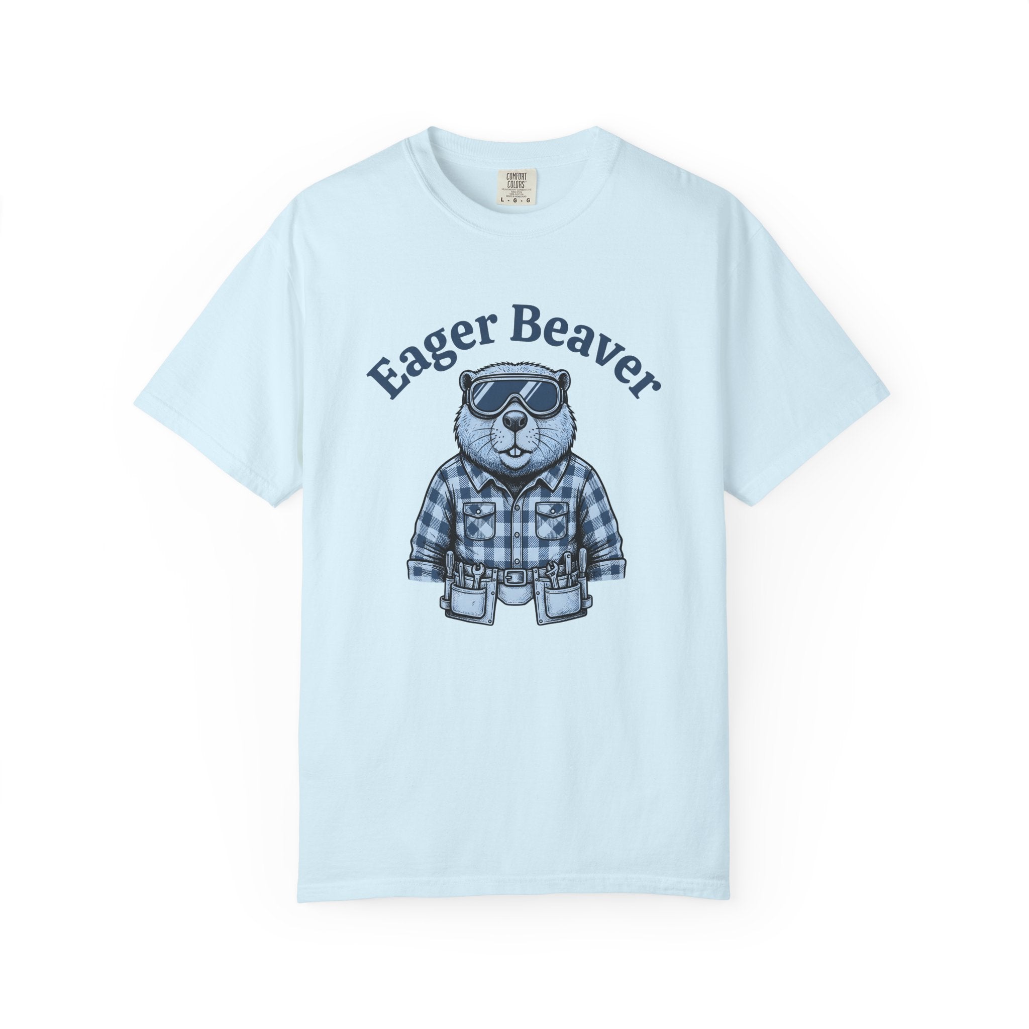 Beaver Mascot Shirt Animal Clothing Gift Women Comic Tee Beaver T-Shirt Wildlife Fan Cartoon Tshirt Fashion Graphic Retro Utility Belt