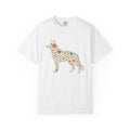 Shepherd Dog German Shirt Dog Petals Gift Women Gypsy Tee Alsatian T-Shirt Dog Fan Bohemian Tshirt Floral Graphic Clean Blossom Tshirt