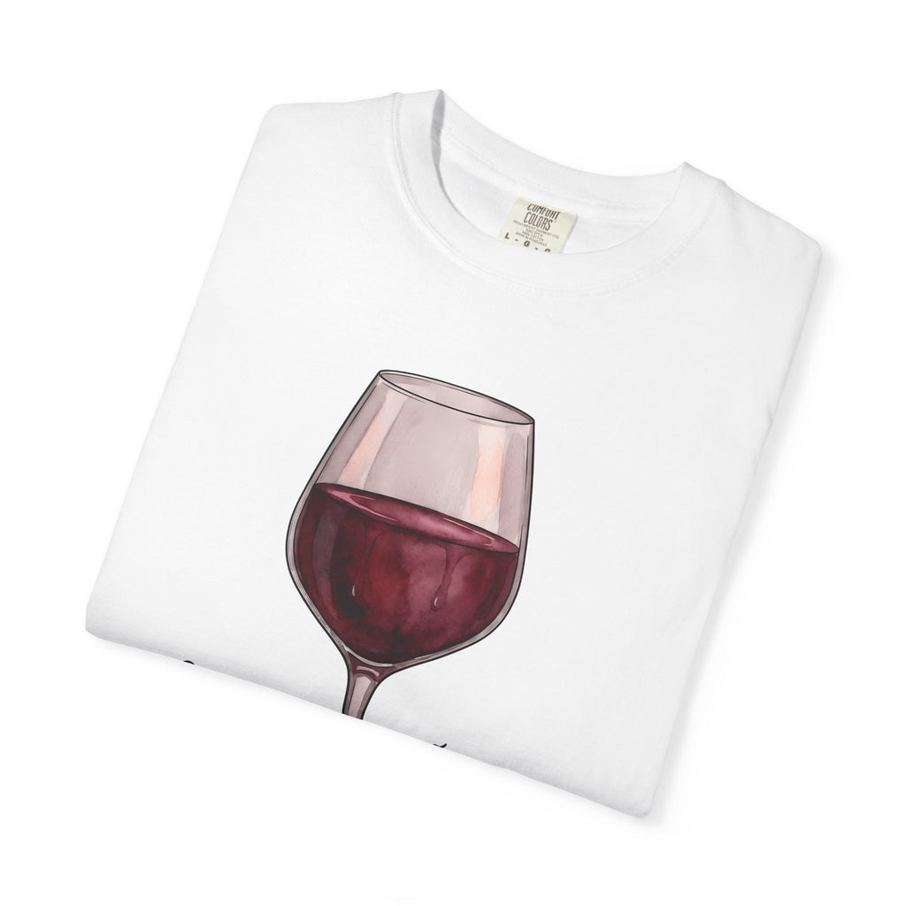 Wine Glass Shirt Wine Joke Gift Women Watercolor Tee Goblet T-Shirt Wine Fan Watercolor Tshirt Pun Graphic Sketch Red Wine Tshirt