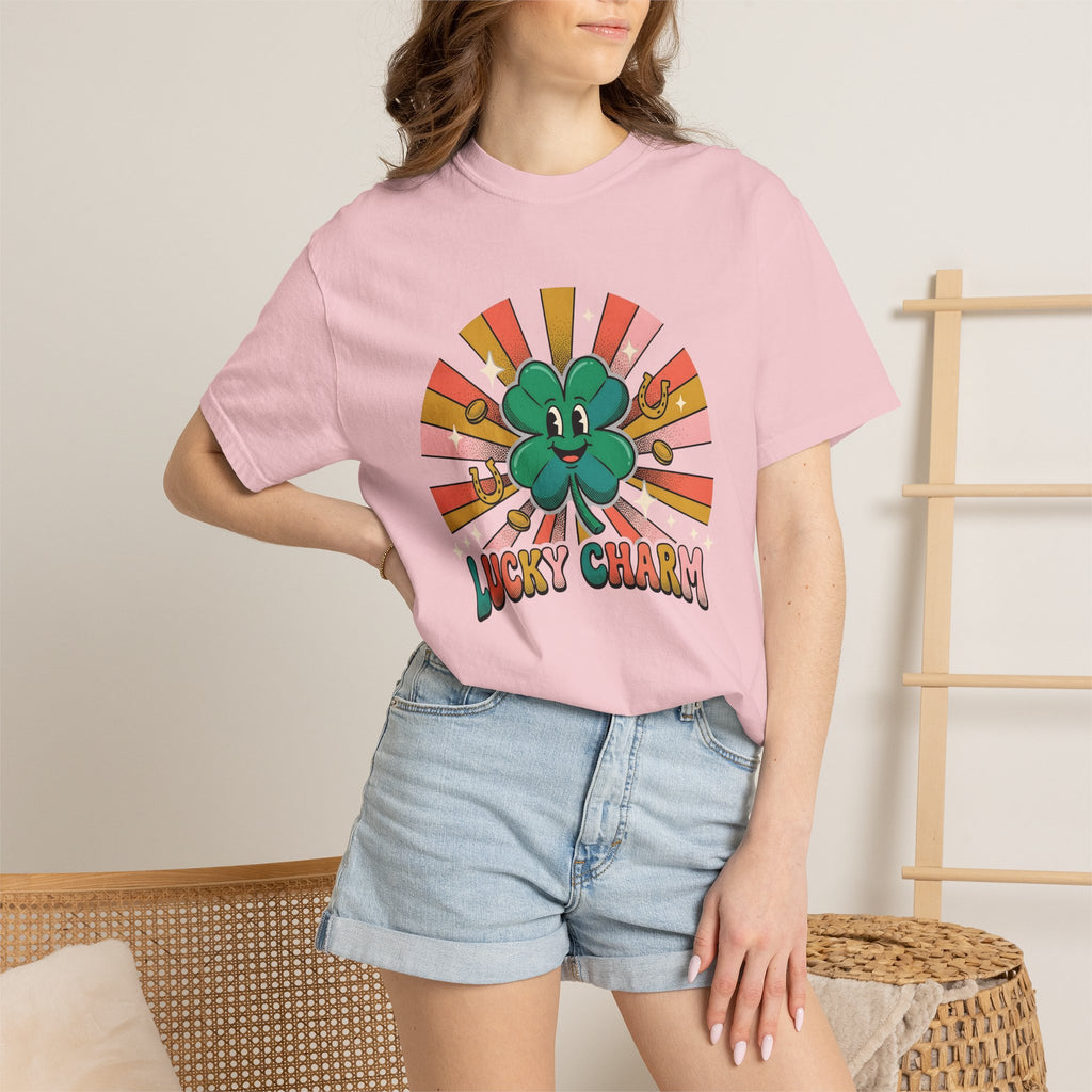 Shamrock Shirt Holiday Patricks Day Gift Women Comic Tee Clover T-Shirt Celebration Fan Cartoon Tshirt St Patricks Graphic Vintage Lucky