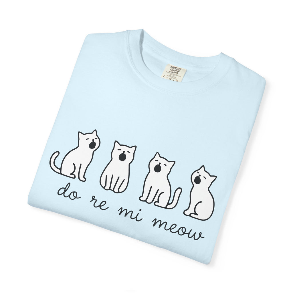 Singing Kittens Shirt Cat Joke Gift Women Hand Drawn Tee Kitty T-Shirt Cat Fan Illustrated Tshirt Prank Graphic Simple Song Tshirt