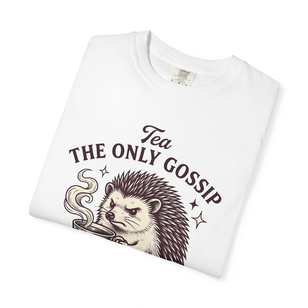 Hedgehog Cup Shirt Cute Wildlife Gift Women Sketch Tee Mug T-Shirt Adorable Fan Drawing Graphic Retro Sparkles Tshirt