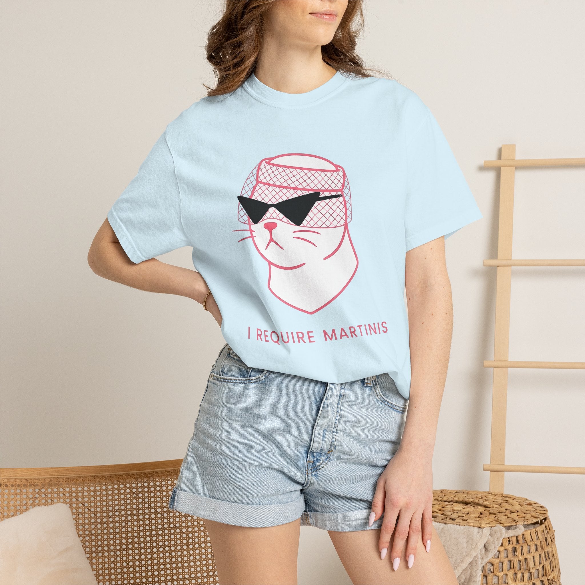 Cat Shades Shirt Cat Funny Gift Women Simple Tee Sunglasses T-Shirt Feline Fan Cool Tshirt Humor Graphic Vintage Scarf Tshirt