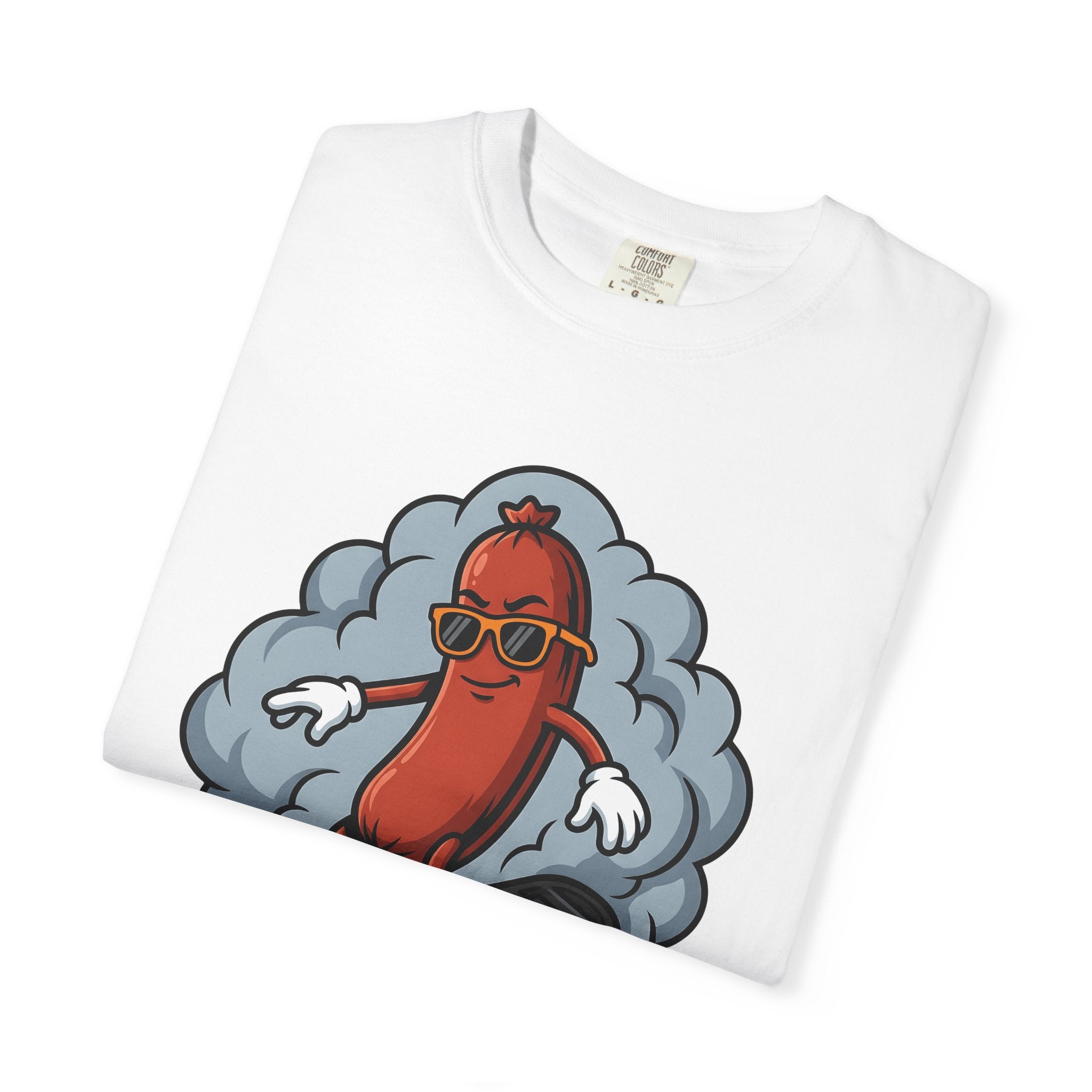 Kielbasa Skateboard Shirt Sports Recipe Gift Women Doodle Tee Skateboard T-Shirt Athlete Fan Hand Drawn Tshirt Cooking Graphic Vibrant Cool