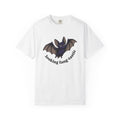 Cute Bat Shirt Funny Animal Gift Women Cartoon Tee Bat T-Shirt Humor Fan Comic Tshirt Creature Graphic Hand Drawn Wings Tshirt