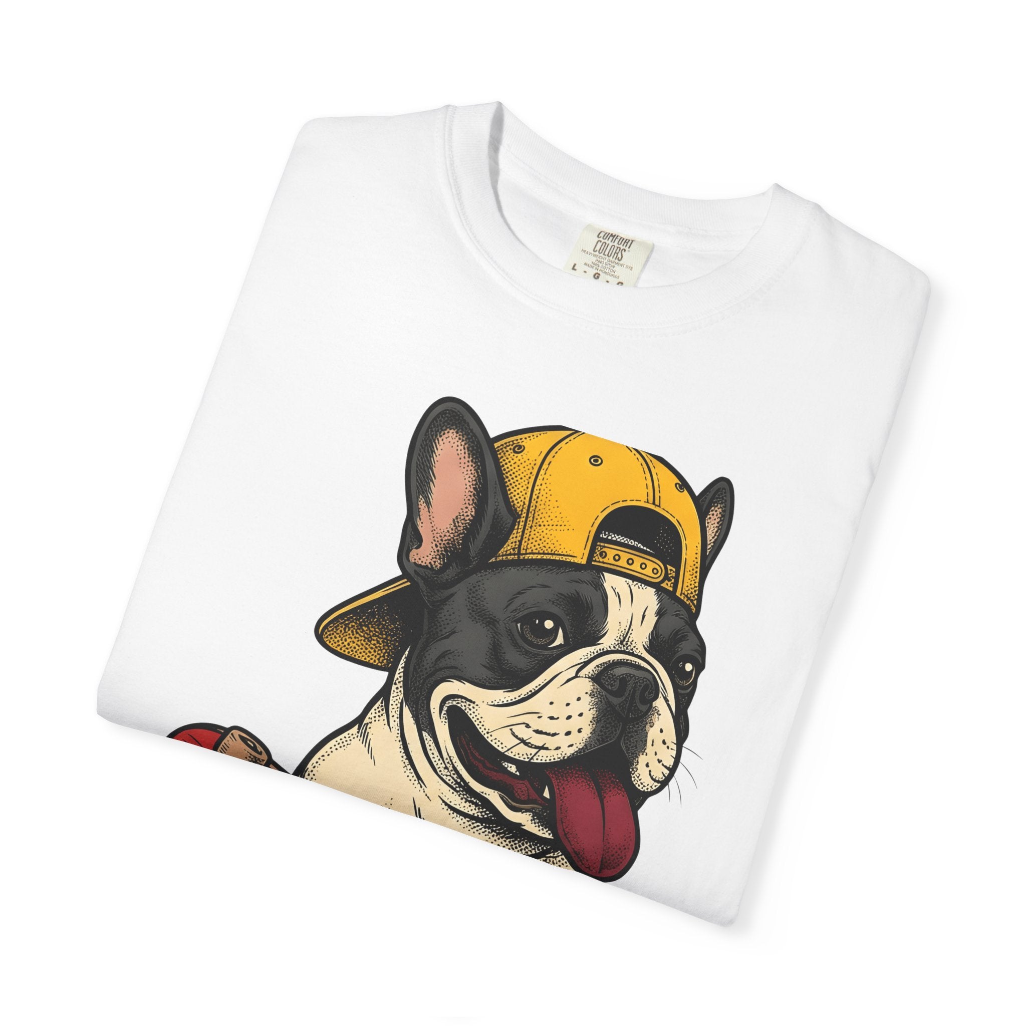 French Bulldog Shirt Dog Sports Gift Women Cartoon Tee Bulldog T-Shirt Dog Fan Toon Tshirt Action Graphic Vintage Skateboard Tshirt