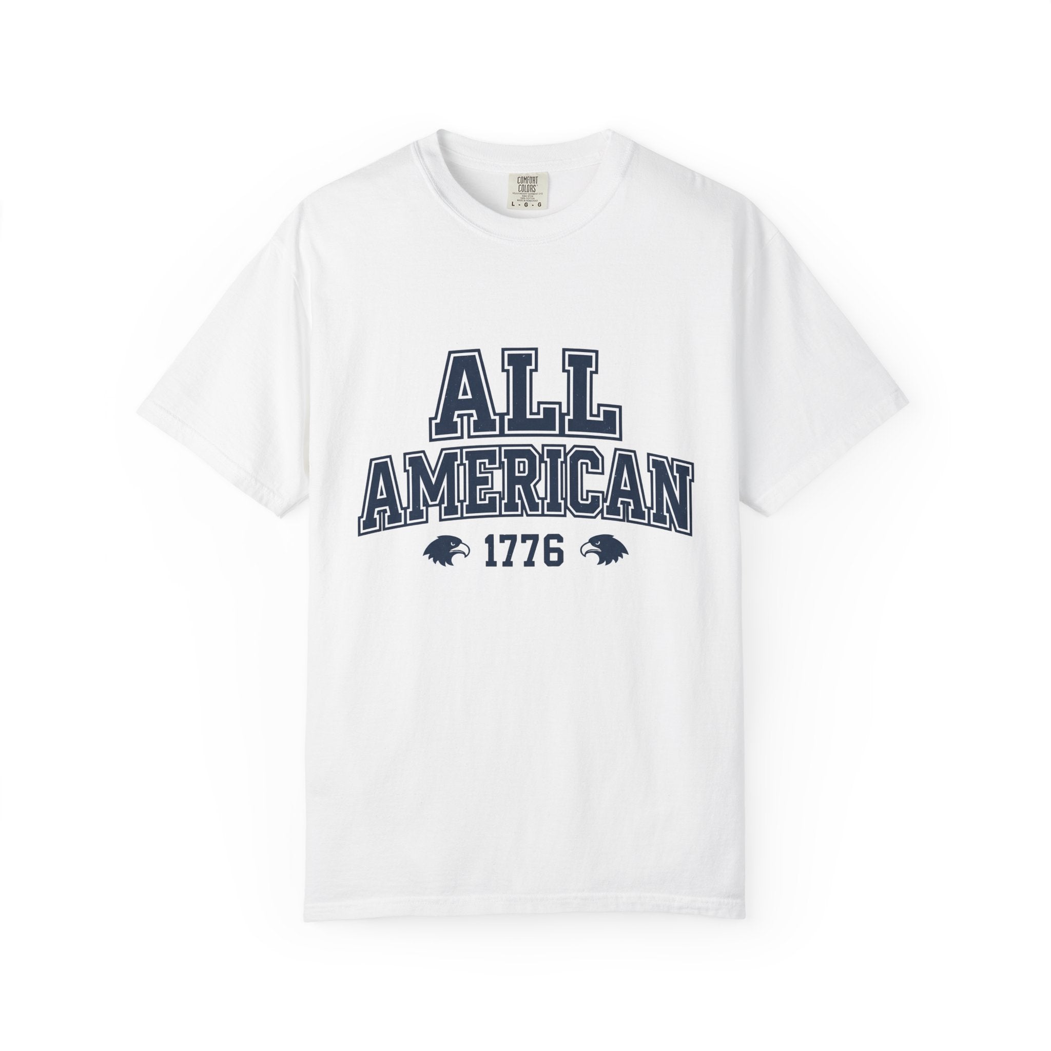 Eagle Portrait Shirt America Liberty Gift Women University Tee Bald Eagle T-Shirt American Fan Academic Tshirt Freedom Graphic Vintage