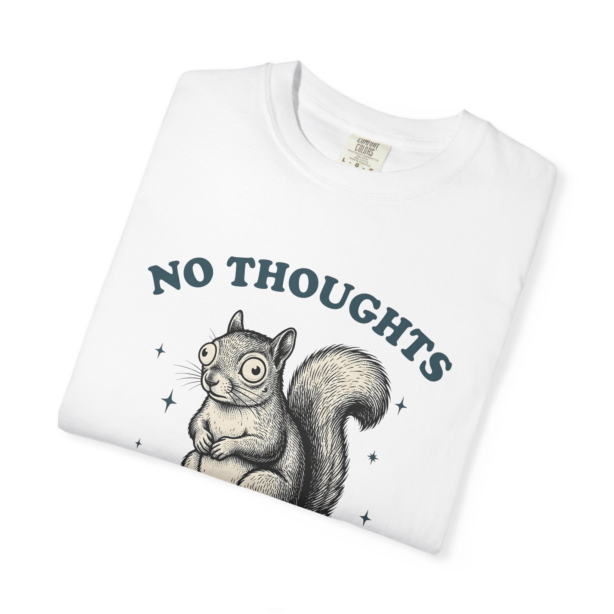 Squirrel Art Shirt Animals Joke Gift Women Classic Tee Squirrel T-Shirt Animal Fan Rodent Tshirt Prank Graphic Doodle Star Symbols Tshirt