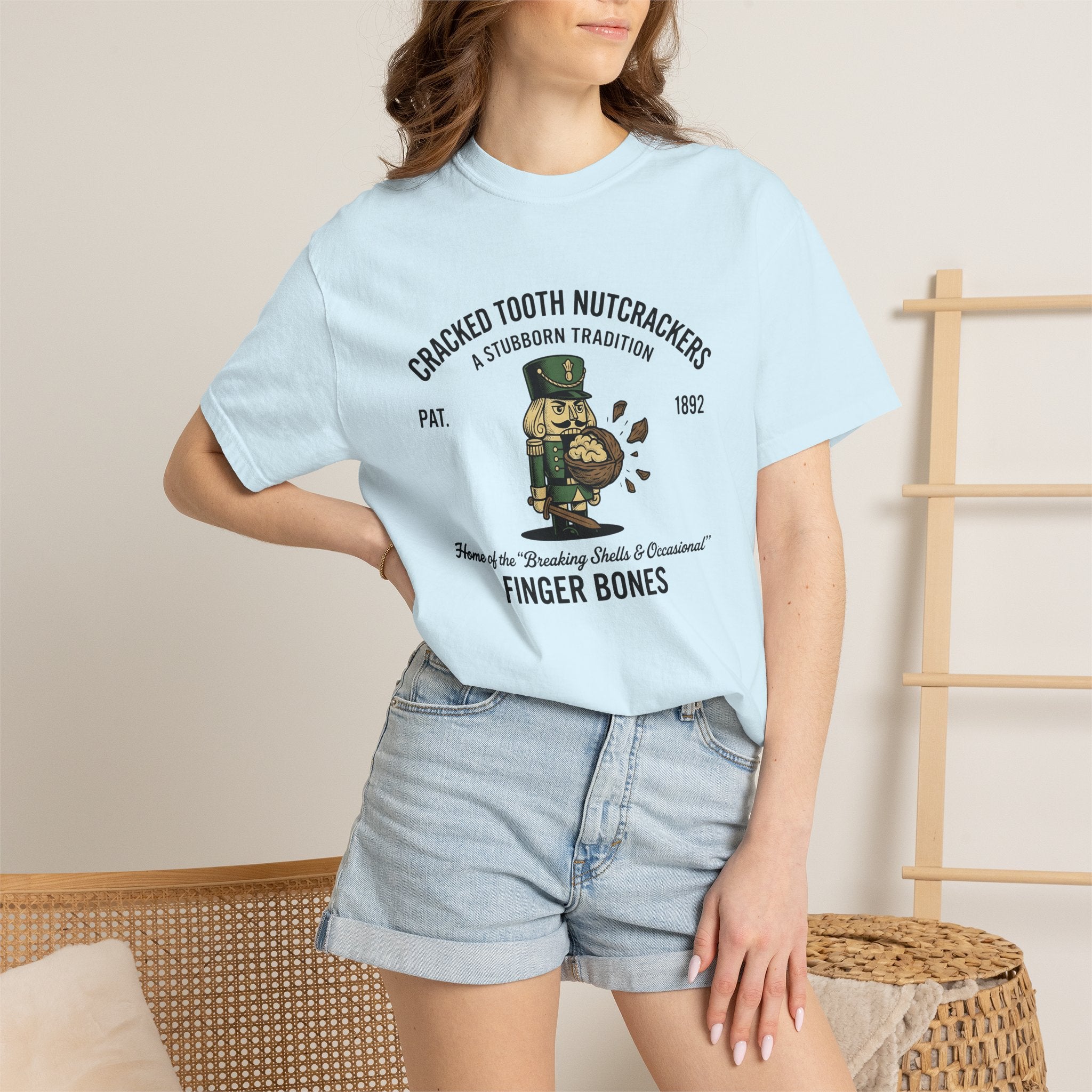 Nutcracker Toy Shirt Christmas Satire Gift Women Rustic Tee Nutcracker T-Shirt Xmas Fan Vintage Tshirt Parody Graphic Nostalgic Nut Shell