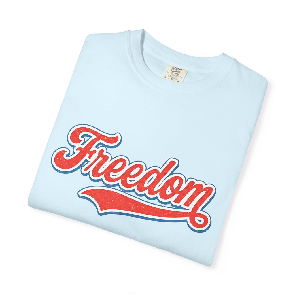 Vintage Varsity Lettering Shirt America Patriotism Gift Women Classic Tee Letterman T-Shirt American Enthusiast Retro Tshirt Nationalistic