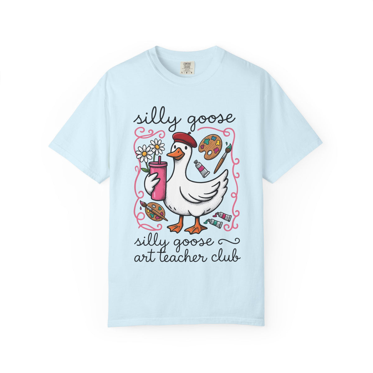 Goose Creative Supplies Shirt Teacher Crafts Unisex Gift Funny Tee Art Supplies