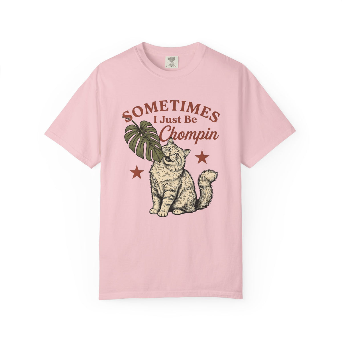Soft Cat Shirt Cat Satire Unisex Gift Cartoon Tee Kitten T-Shirt Cat Fan Comic