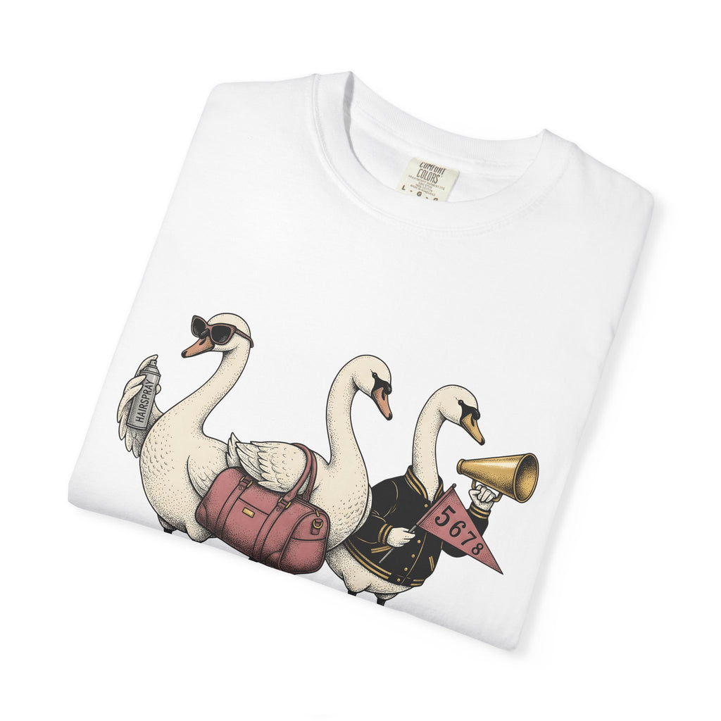 Swan Set Shirt Moms Fauna Gift Women Storybook Tee Cygnus T-Shirt Motherhood Fan Fairy Graphic Tshirt Old School Bag Tshirt
