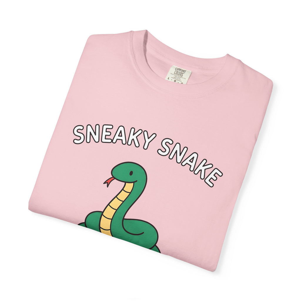Cute Snake Shirt Funny Pets Gift Women Charming Tee Serpent T-Shirt Humor Fan Reptile Graphic Tshirt Basic Forked Tongue Tshirt