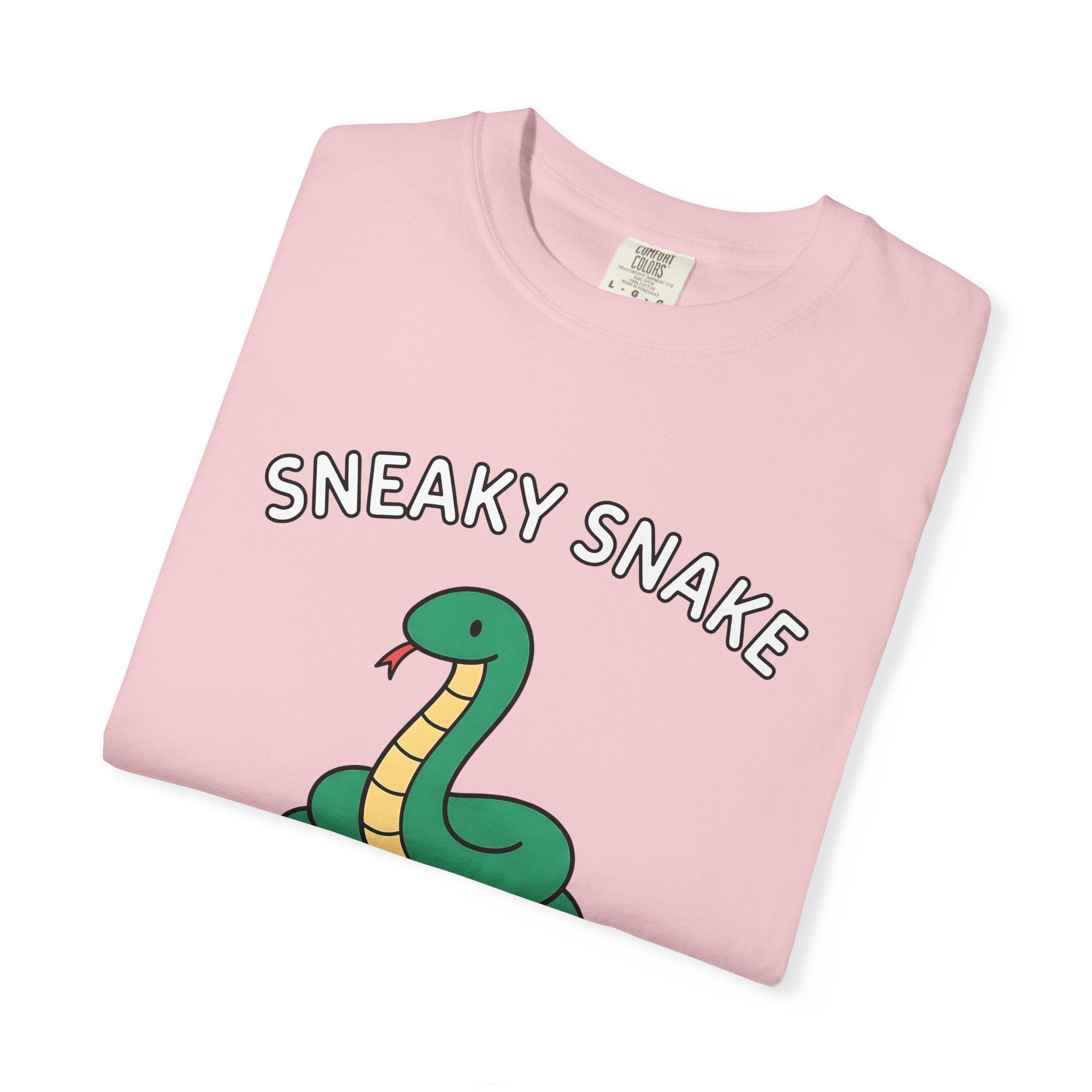 Cute Snake Shirt Funny Pets Gift Women Charming Tee Serpent T-Shirt Humor Fan Reptile Graphic Tshirt Basic Forked Tongue Tshirt