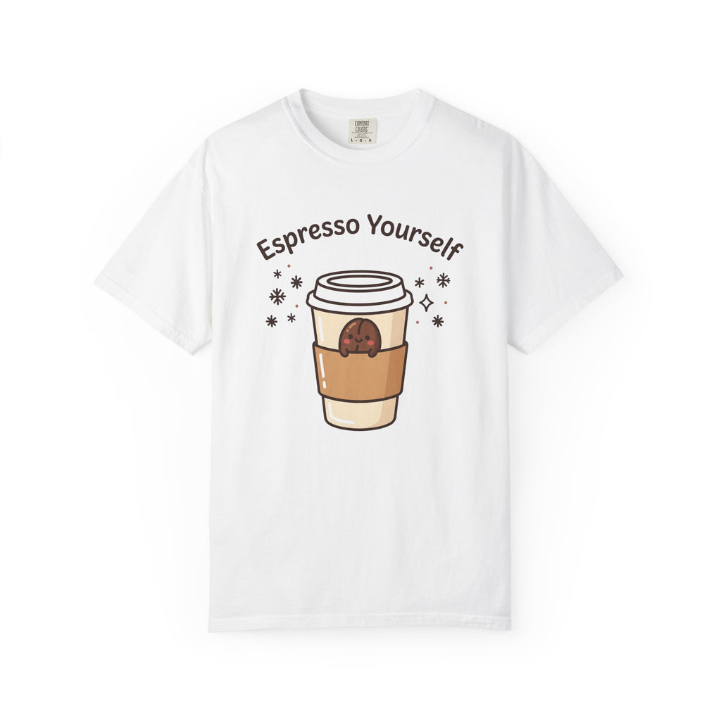 Coffee Mug Shirt Coffee Cooking Gift Women Cute Tee Mug T-Shirt Coffee Fan Coffee Cup Tshirt Culinary Graphic Comic Coffee Seed Tshirt