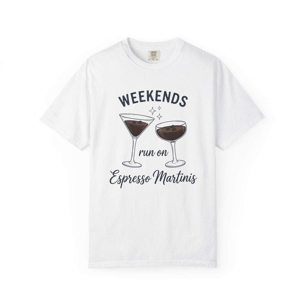 Espresso Martini Shirt Drinks Cocktail Gift Women Hand Drawn Tee Martini T-Shirt Beverage Fan Cocktail Tshirt Mixed Drink Graphic Minimalist