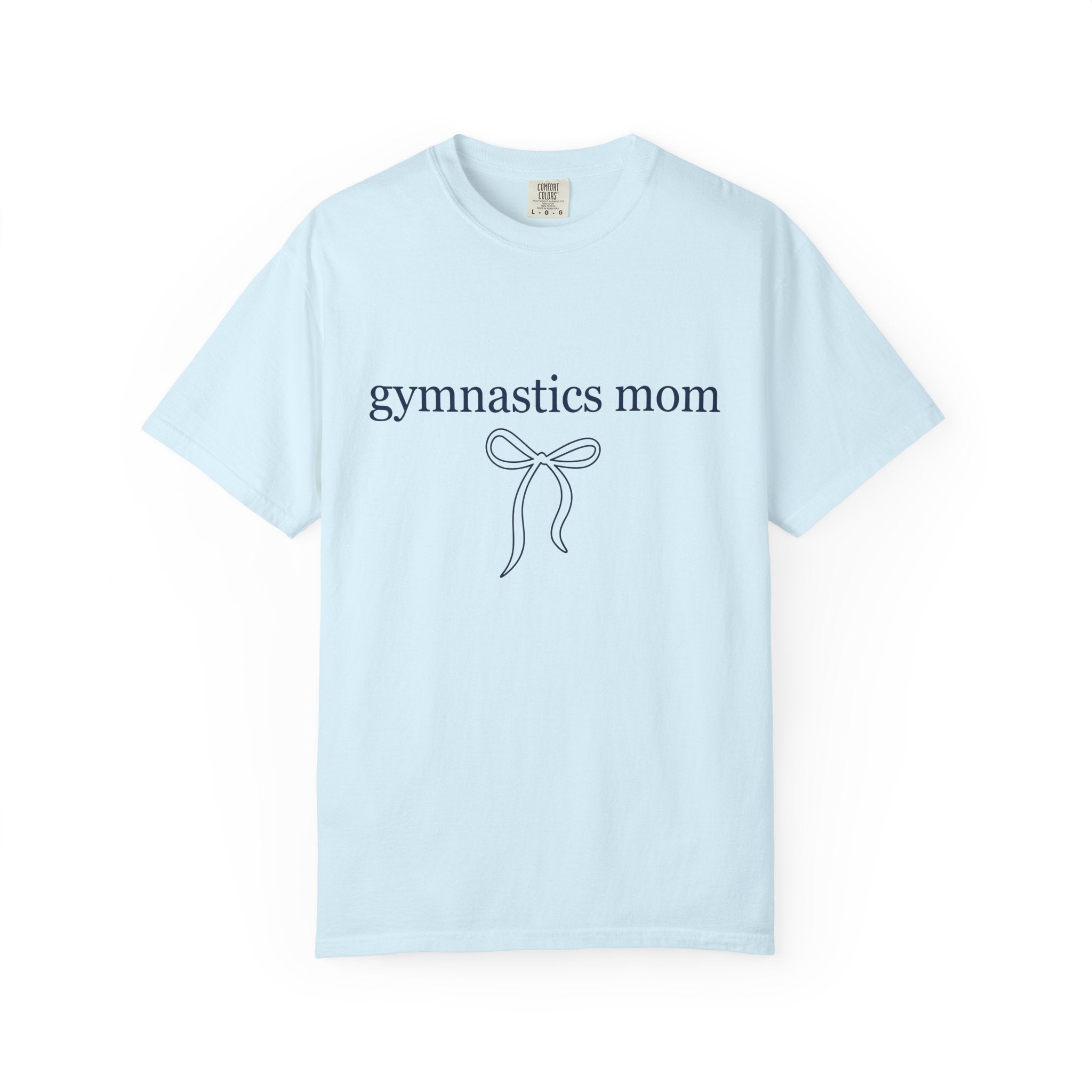 Bow Art Shirt Gymnastics Mom Fitness Gift Women Line Art Tee Ribbon T-Shirt Gymnastics Enthusiast Drawing Tshirt Illustration Graphic