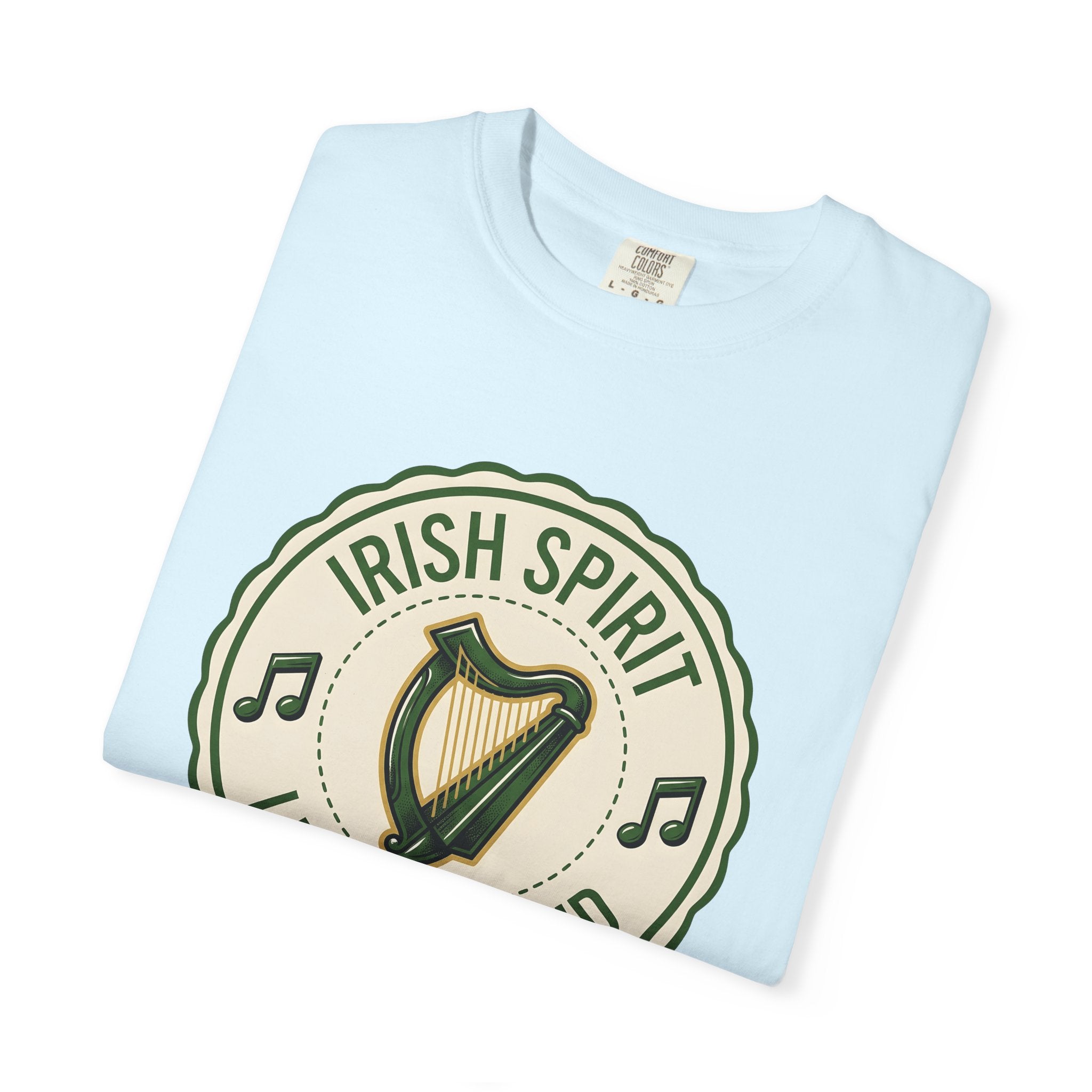 Irish Lyre Shirt St Patrick's Day Culture Gift Women Antique Tee Harp T-Shirt Heritage Enthusiast Vintage Tshirt Traditional Graphic