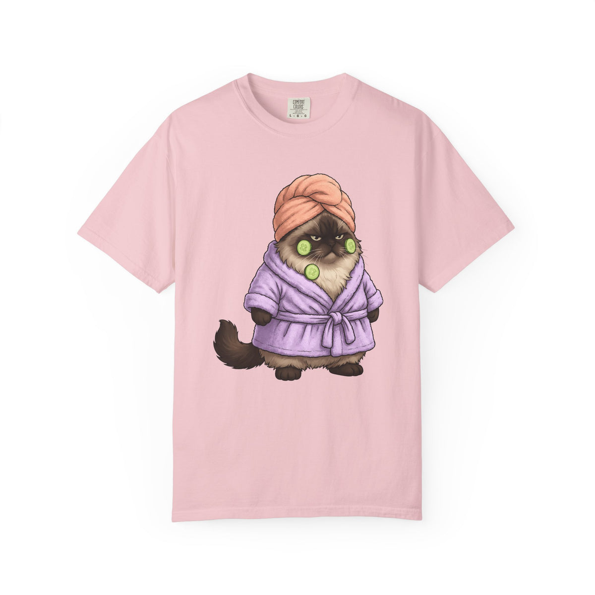 Pampered Cat Shirt Cat Gag Unisex Gift Animated Tee Kitty T-Shirt Feline Fan