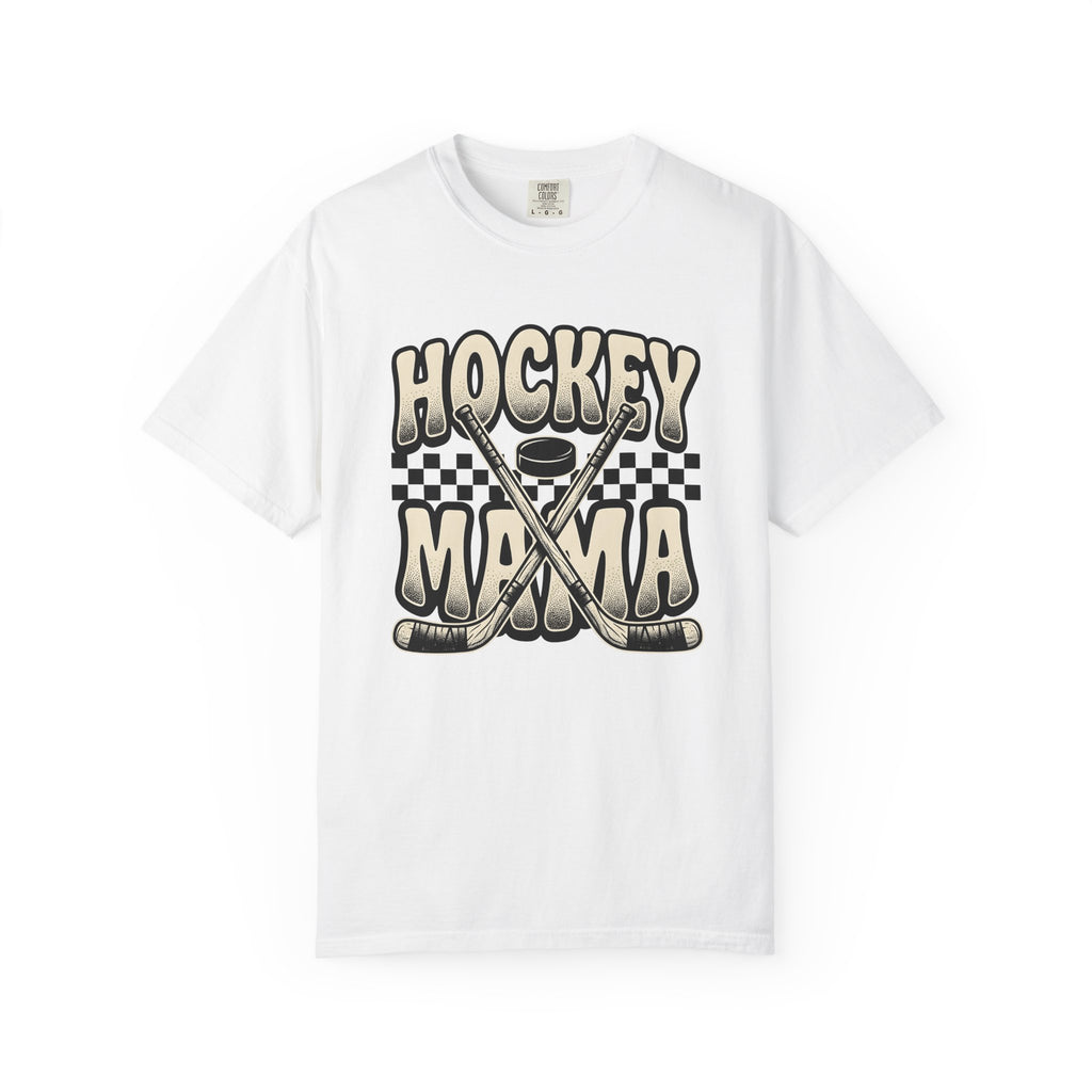 Hockey Sticks Shirt Hockey Mom Sports Gift Women Retro Tee Hockey Staves T-Shirt Hockey Fan Vintage Tee Retro Graphic Sports Design Vintage
