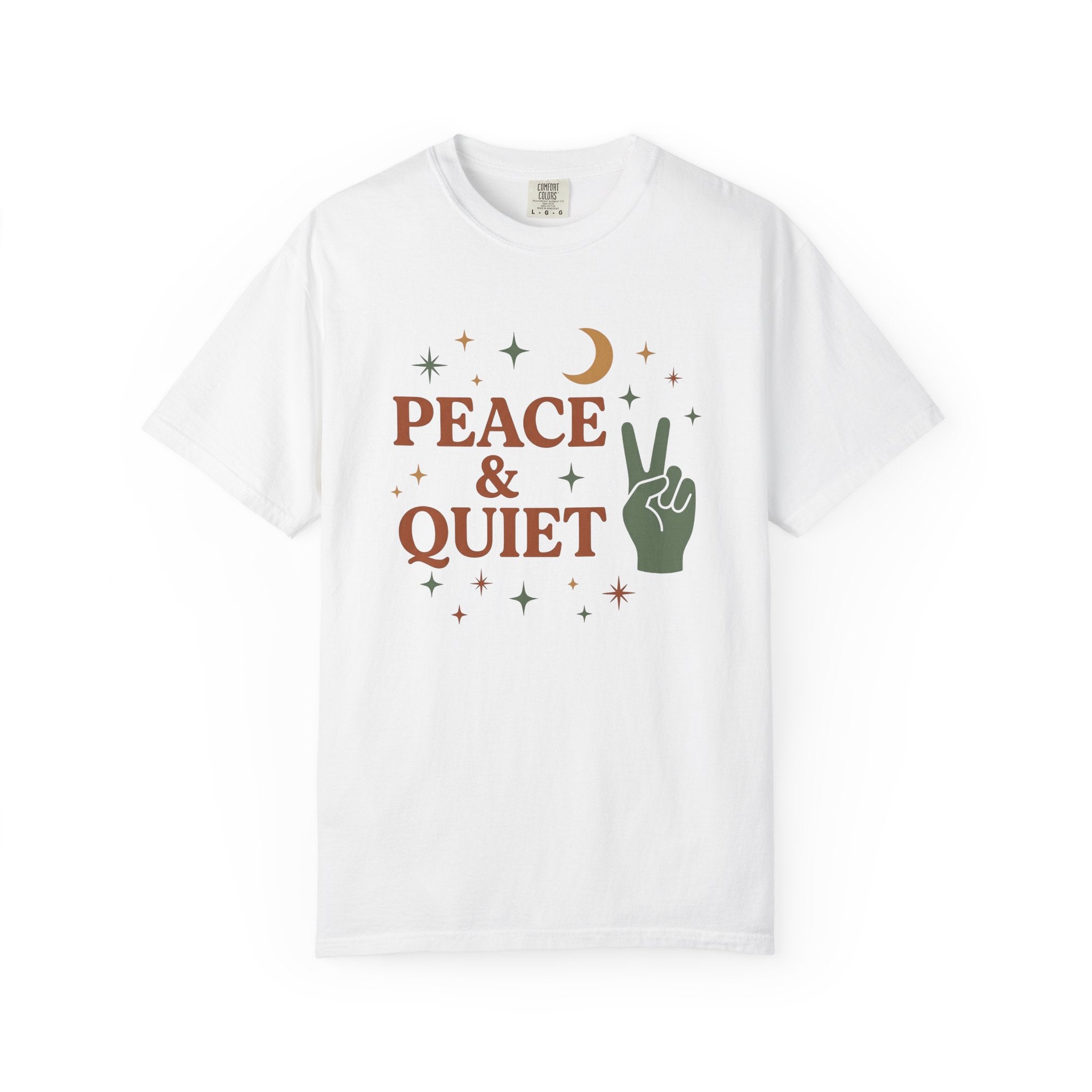 Victory Hand Gesture Shirt Christmas Event Gift Women Classic Tee Peace Sign T-Shirt Holiday Fan Retro Tshirt Party Graphic Clean Twinkles