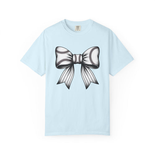 Baseball Bow Clip Shirt Moms Games Gift Women Old School Tattoo Tee Hair Clips T-Shirt Mother Fan Tattooed Tshirt Sports Graphic Hand Drawn