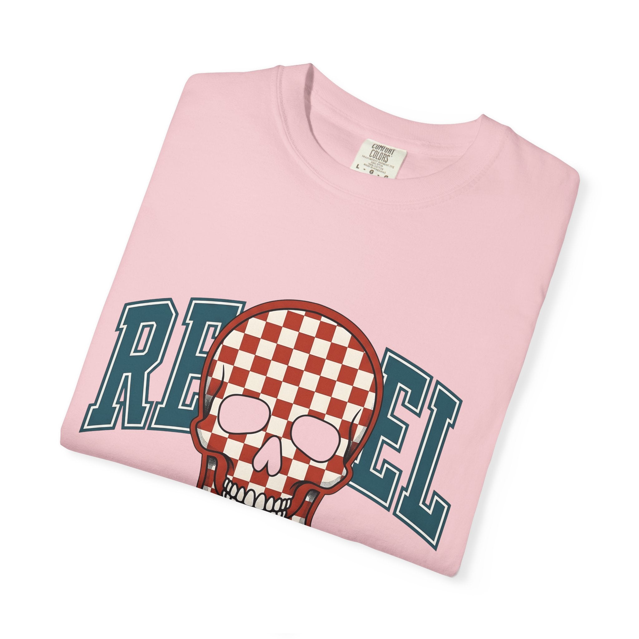 Gingham Skull Shirt America Music Gift Women Pop Art Tee Sugar Skull T-Shirt Patriot Fan Retro Tshirt Melody Graphic Classic Varsity Font