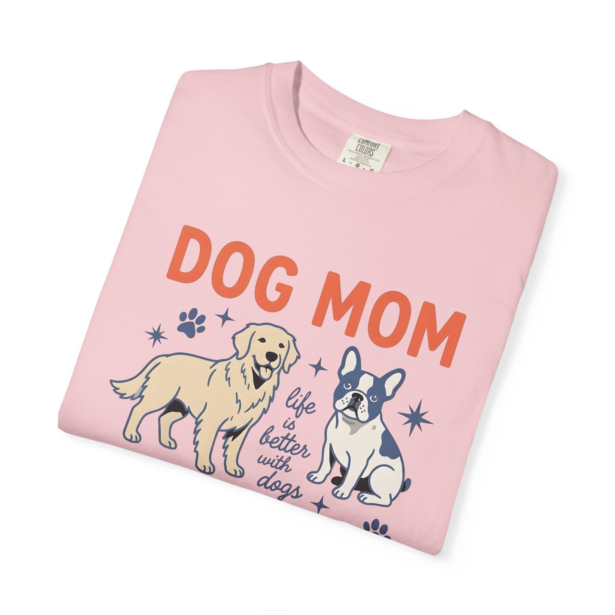 Gold Retriever Frenchie Shirt Dog Animal Gift Women Comic Tee French Bulldog T-Shirt Dog Fan Cartoon Tshirt Creature Graphic Vintage Paw